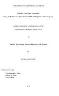 Cover page: Collecting, analyzing, interpreting : using mathematical graphs to promote ASL and English academic language