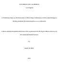 Cover page: A Preliminary Study on the Interactions of Three-Drug Combinations at Sub-Lethal Dosages in Treating Antibiotic Resistant Staphylococcus epidermidis