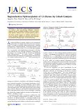 Cover page: Regioselective Hydroacylation of 1,3-Dienes by Cobalt Catalysis