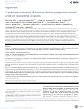 Cover page: A qualitative evaluation of frontline clinician perspectives toward antibiotic stewardship programs.