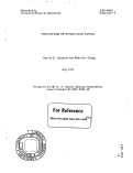 Cover page: PHOTOLYSIS OP NITRIC ACID VAPOR