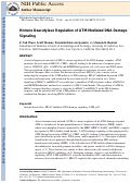 Cover page: Histone Deacetylase Regulation of ATM-Mediated DNA Damage Signaling