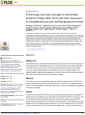 Cover page: Pulmonary vascular changes in extremely preterm sheep after intra-amniotic exposure to Ureaplasma parvum and lipopolysaccharide