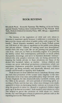 Cover page: Elizabeth Fleck. <em>Domestic Tyranny: The Making of Social Policy against Family Violence from Colonial Times to the Present</em>. New York, Oxford: Oxford University Press, 1987, 203 pp. + appendices and footnotes.