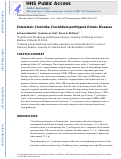 Cover page: Enterotoxic Clostridia: Clostridium perfringens Enteric Diseases.
