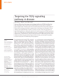 Cover page: Erratum: Targeting the TGFβ signalling pathway in disease