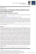 Cover page: Intersection of Polycystic Ovary Syndrome and the Gut Microbiome