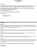 Cover page: 360-degree Evaluations on Physician Performance as an Effective Tool for Interprofessional Teams: A critical analysis of physician self-assessment as compared to nursing staff and patient evaluations of providers.