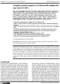 Cover page: Complete genome sequence of Nakamurella multipartita type strain (Y-104T)