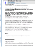 Cover page: A pharmacokinetic and pharmacogenetic evaluation of contraceptive implants and antiretroviral therapy among women in Kenya and Uganda.