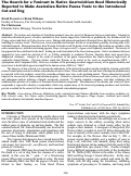 Cover page: The search for a toxicant in native Gastrolobium seed historically reported to make Australian native fauna toxic to the introduced cat and dog