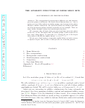 Cover page: The Apparent Structure of Dense Sidon Sets