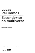 Cover page: Esconder-se no multiverso