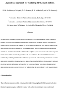 Cover page: A practical approach for modeling EUVL mask defects