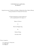 Cover page: Degradation-Aware Valuation and Sizing of Behind-the-Meter Battery Energy Storage Systems for Commercial Customers