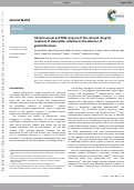 Cover page: Ultrastructural and SINS analysis of the cell wall integrity response of Aspergillus nidulans to the absence of galactofuranose