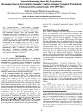 Cover page: Issues in Reasoning about Iffy Propositions: Reasoning Times in the Syntactic-Semantic Counter-Example Prompted Probabilistic Thinking and Reasoning Engine