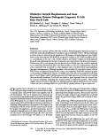 Cover page: Distinctive growth requirements and gene expression patterns distinguish progenitor B cells from pre-B cells.