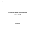 Cover page: An Analysis of the Market for Certified Sustainable Sea Urchin in San Diego