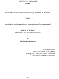 Cover page: Provider Experiences with Telehealth During the COVID-19 Pandemic