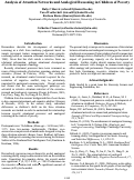 Cover page: Analysis of Attention Networks and Analogical Reasoning in Children of Poverty