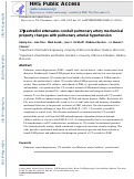 Cover page: 17&amp;bgr;-Estradiol Attenuates Conduit Pulmonary Artery Mechanical Property Changes With Pulmonary Arterial Hypertension