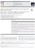 Cover page: Systematic comparison of different techniques to measure hippocampal subfield volumes in ADNI2