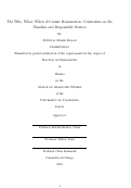 Cover page: The Who, What, When of Cosmic Reionization: Constraints on the Timeline and Responsible Sources