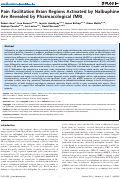 Cover page: Pain facilitation brain regions activated by nalbuphine are revealed by pharmacological fMRI.