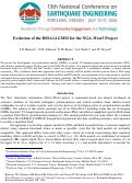 Cover page of Evolution of the BSSA14 GMM for the NGA-West3 Project