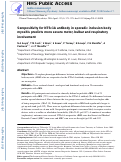 Cover page: Seropositivity for NT5c1A antibody in sporadic inclusion body myositis predicts more severe motor, bulbar and respiratory involvement