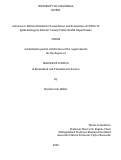 Cover page: A Resource-Efficient Model for Presentation and Evaluation of COVID-19 Epidemiological Data for County Public Health Departments