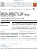 Cover page: Genome-scale and pathway engineering for the sustainable aviation fuel precursor isoprenol production in Pseudomonas putida