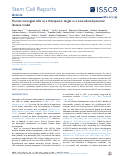 Cover page: Human microglial cells as a therapeutic target in a neurodevelopmental disease model