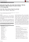 Cover page: Budesonide Foam Has a Favorable Safety Profile for Inducing Remission in Mild-to-Moderate Ulcerative Proctitis or Proctosigmoiditis