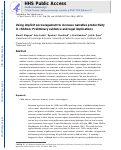 Cover page: Using implicit encouragement to increase narrative productivity in children: Preliminary evidence and legal implications.