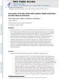 Cover page: Association of Positive Affect with Cognitive Health and Decline for Elder Mexican Americans