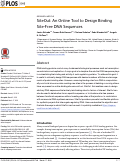 Cover page: SiteOut: An Online Tool to Design Binding Site-Free DNA Sequences