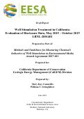 Cover page: Well Stimulation Treatment in California: Evaluation of Disclosure Data, May 2015 – October 2019