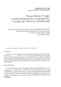 Cover page: Pianura Padana e Prealpi: correlazioni faunistiche e zoogeografiche. L'esempio dei Coleotteri Curculionoidei