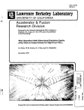 Cover page: Time-Dependent Multi-dimensional Simulation Studies of the Electron Output Scheme for High Power FEL's