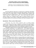 Cover page: Occupant comfort, control, and satisfaction in three California mixed-mode office buildings