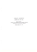Cover page of Externality, Agglomeration Economies and City Size