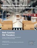 Cover page of Pandemic-Related Trends in Warehouse Technology Adoption
