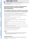 Cover page: Buprenorphine implants for opioid dependence