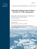 Cover page: Extremum Seeking Control of Smart Inverters for VAR Compensation: