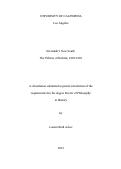 Cover page: Savannah's New South: The Politics of Reform, 1885-1910