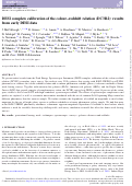 Cover page: DESI complete calibration of the colour–redshift relation (DC3R2): results from early DESI data