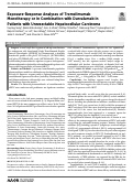 Cover page: Exposure-Response Analyses of Tremelimumab Monotherapy or in Combination with Durvalumab in Patients with Unresectable Hepatocellular Carcinoma