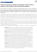 Cover page: Limited morbidity and possible radiographic benefit of C2 <i>vs</i>. subaxial cervical upper-most instrumented vertebrae.